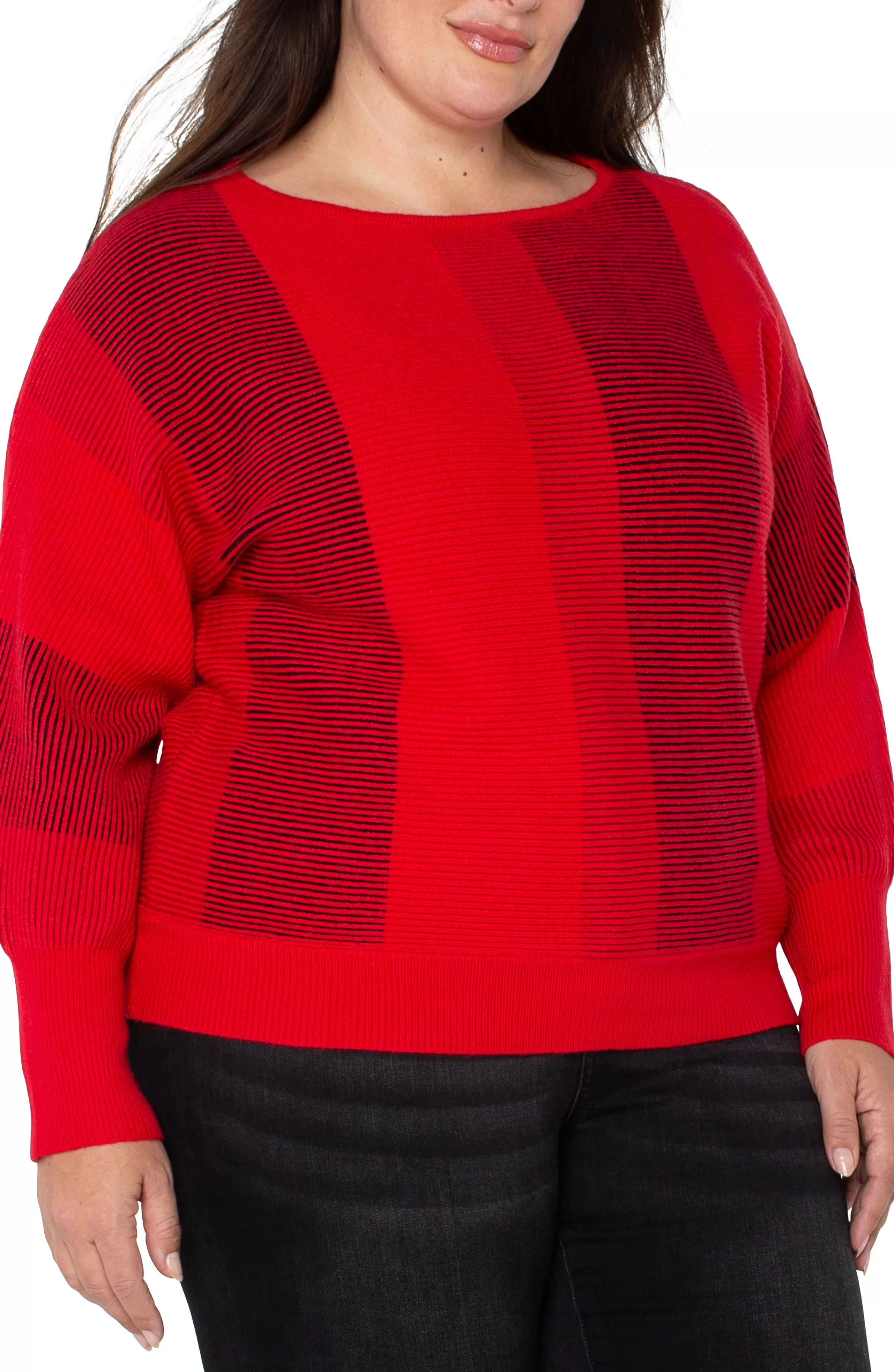 BOAT NECK DOLMAN SWEATER*Liverpool Los Angeles Shop