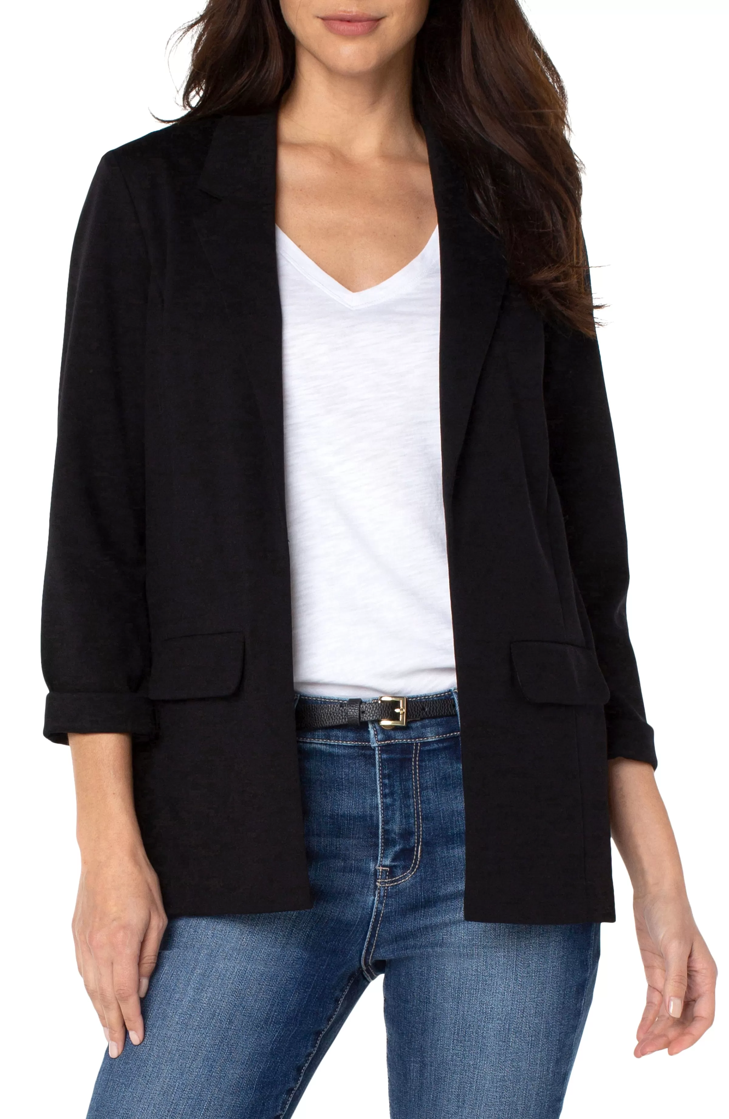 BOYFRIEND BLAZER WITH PRINCESS DARTS*Liverpool Los Angeles Discount