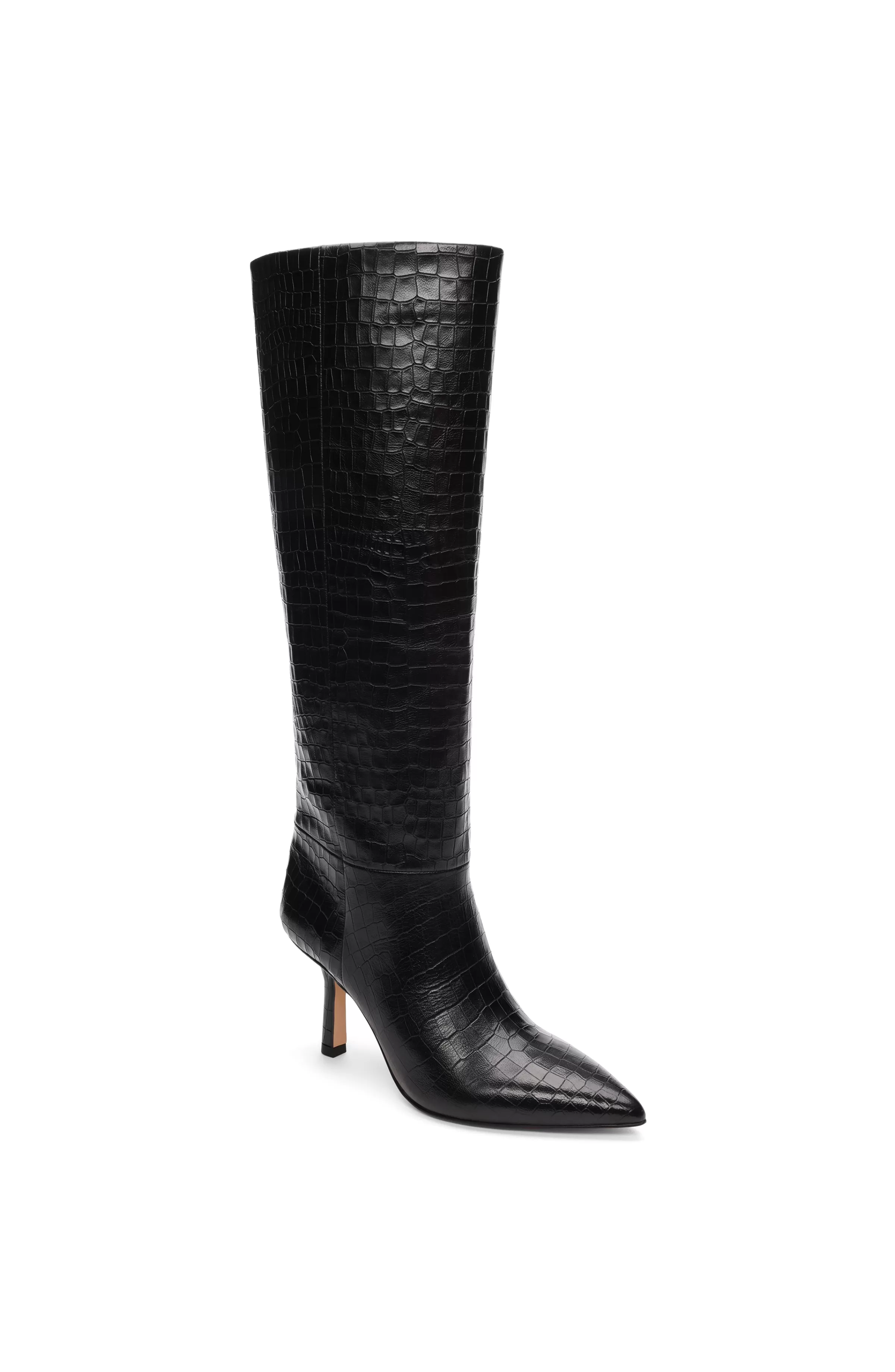 BRYN MAX CALF TWO-TONE LEATHER BOOT*Liverpool Los Angeles Fashion