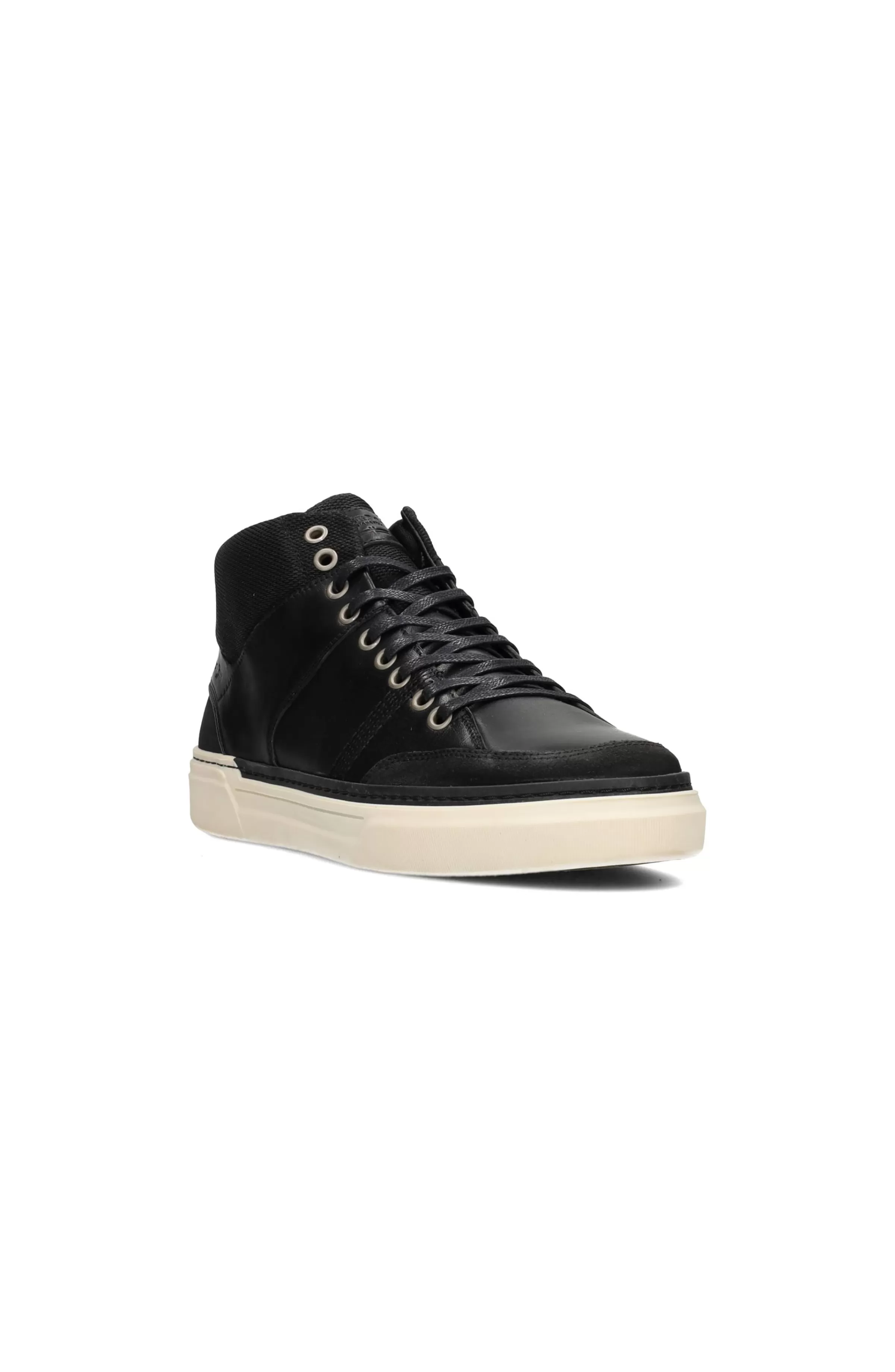 CITATION LEATHER HIGH TOP SNEAKER*Liverpool Los Angeles Discount