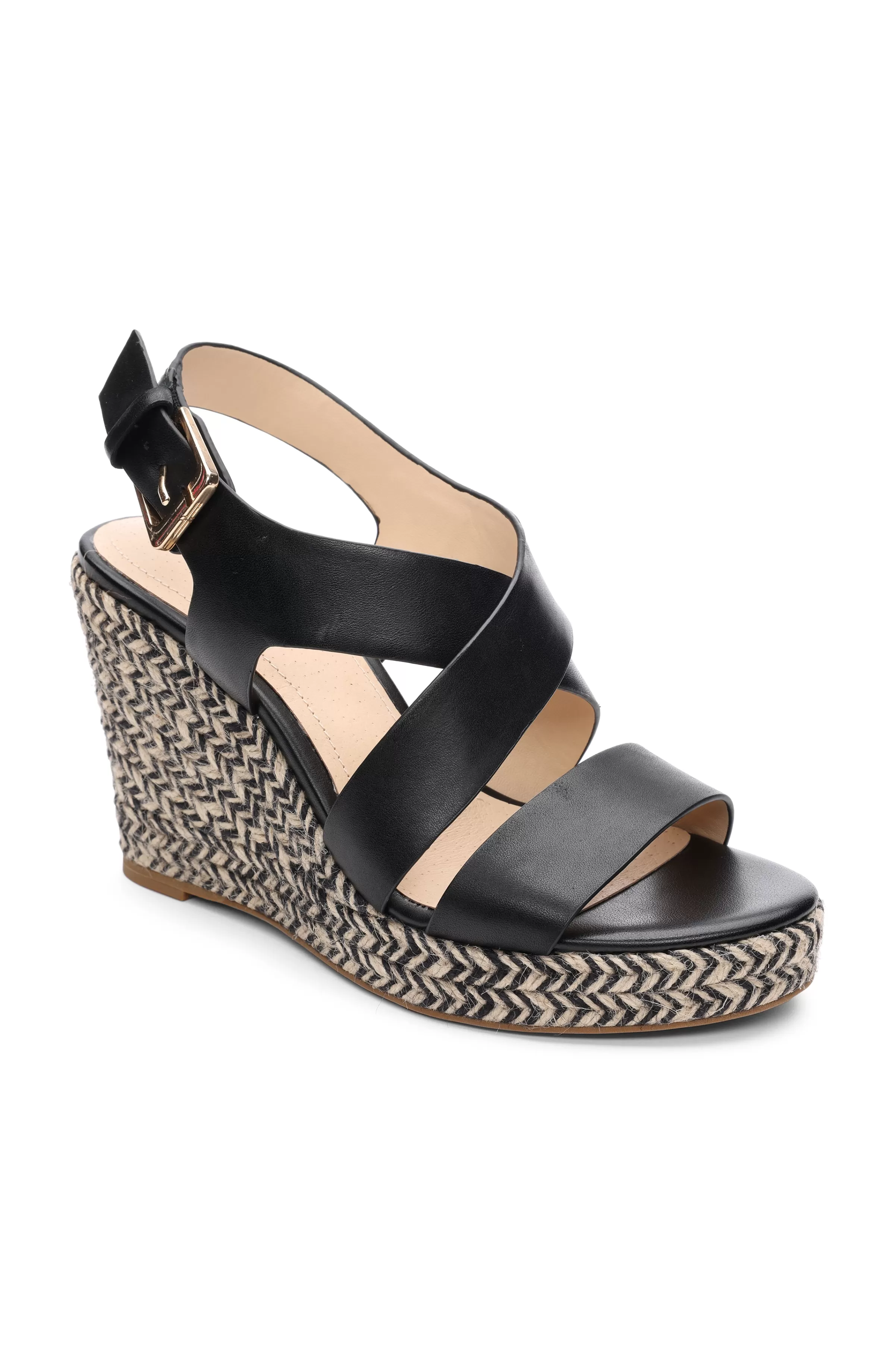 HILLS ANKLE STRAP PLATFORM WEDGE*Liverpool Los Angeles Outlet