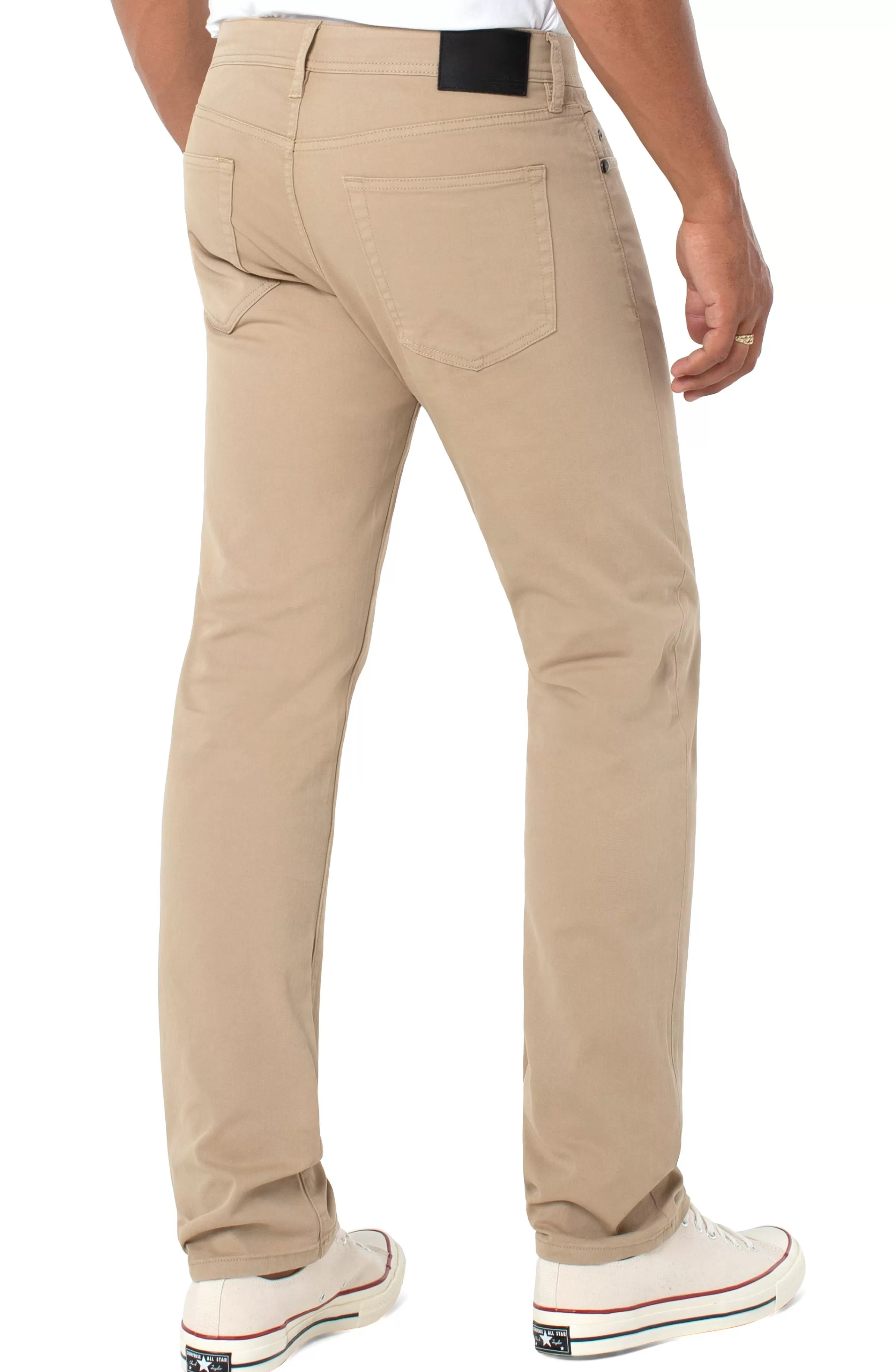 KINGSTON MODERN STRAIGHT PEACHED COLORED TWILL*Liverpool Los Angeles Discount