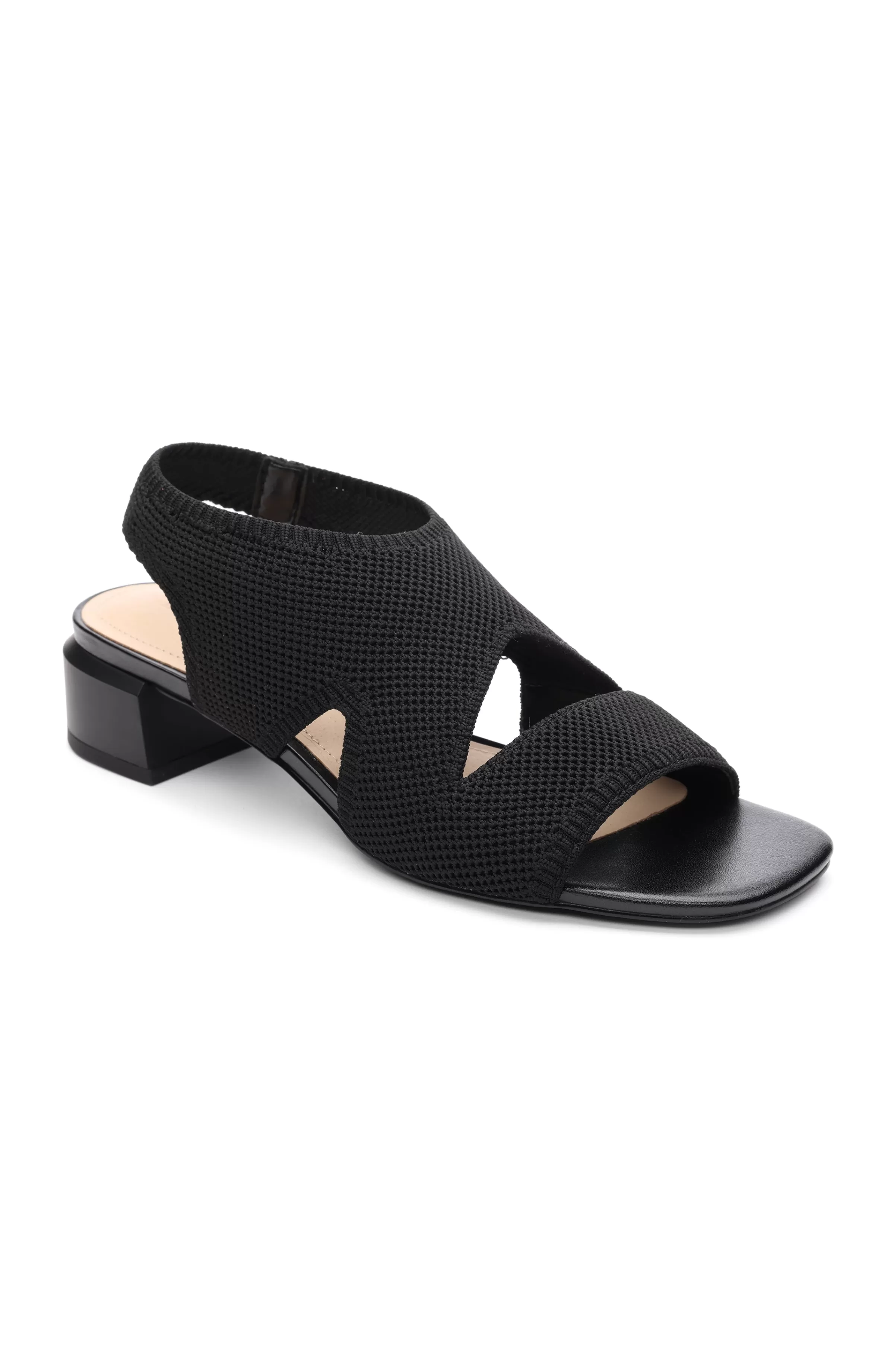 PACIFIC SLIP ON SANDAL WITH MINI BLOCK HEEL*Liverpool Los Angeles Shop