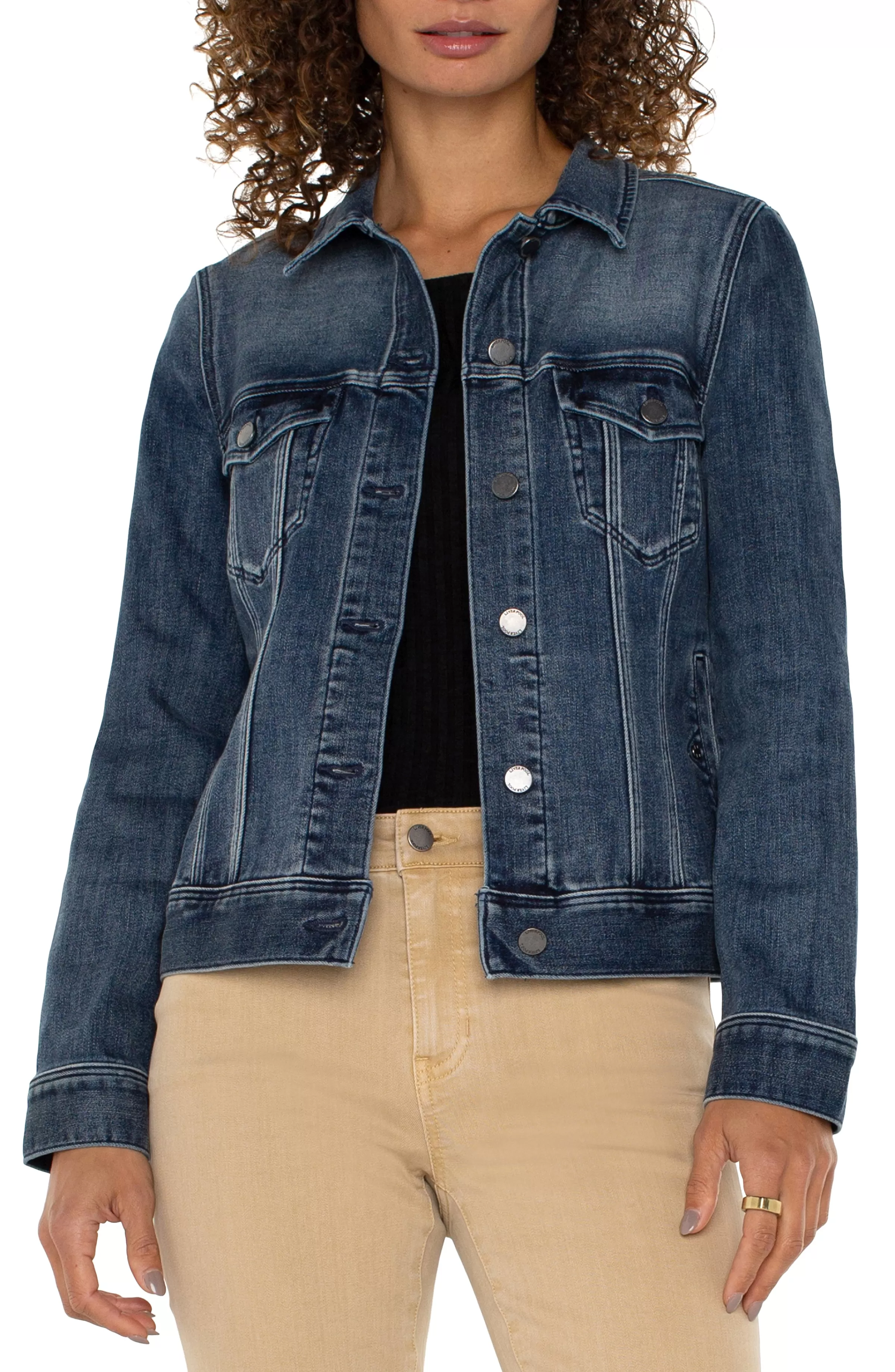 PETITE CLASSIC JEAN JACKET*Liverpool Los Angeles Sale