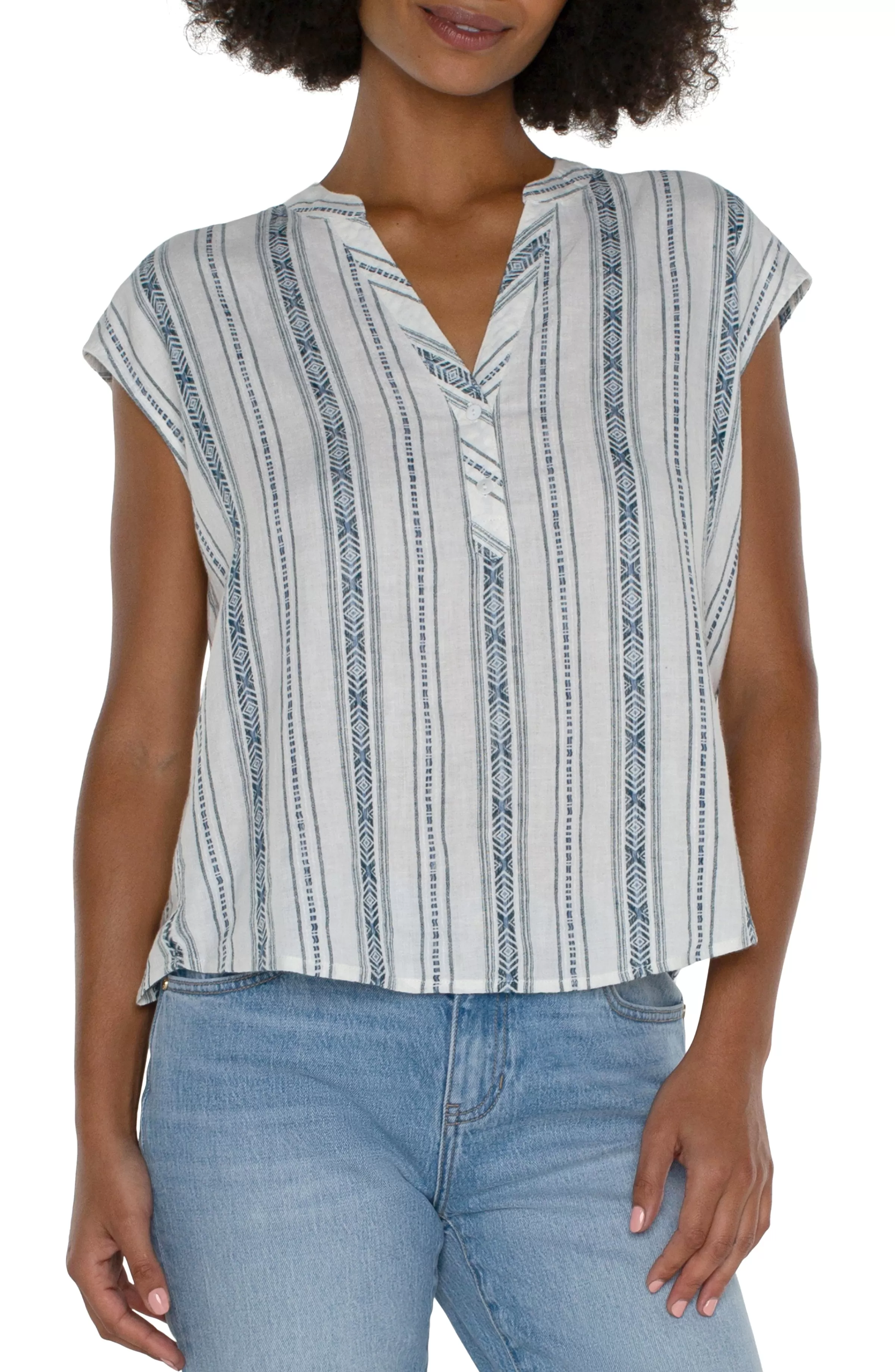 PETITE WOVEN DOLMAN TOP*Liverpool Los Angeles Store