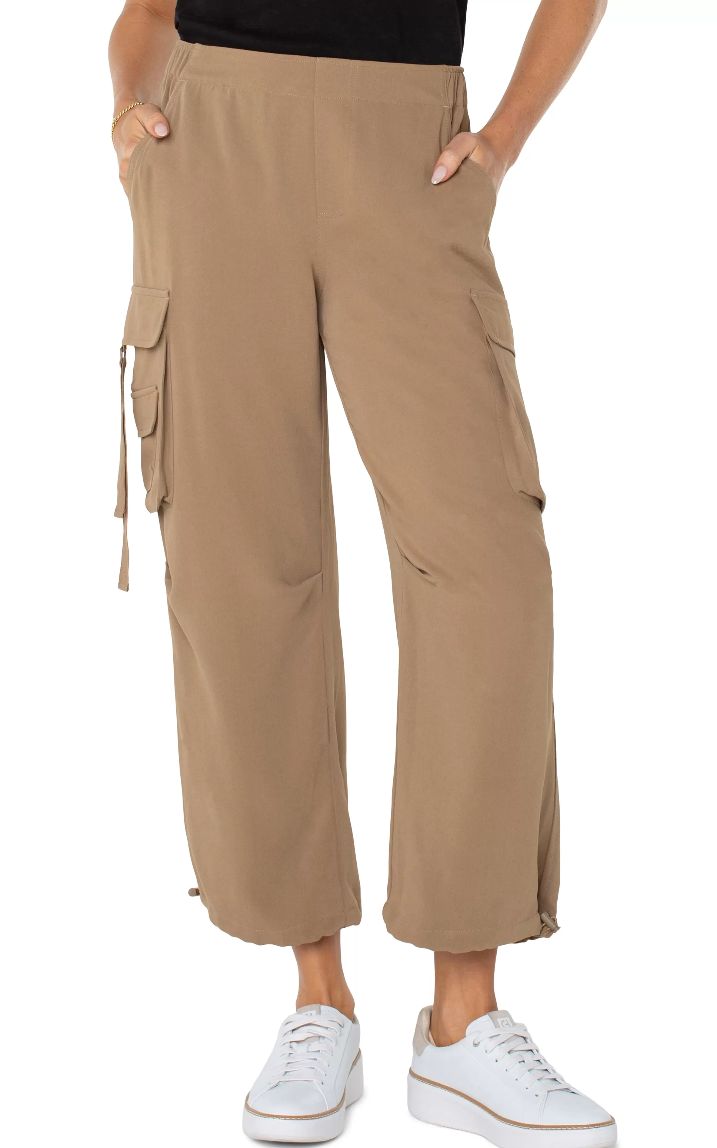 PULL-ON PARACHUTE CARGO PANTS*Liverpool Los Angeles Best