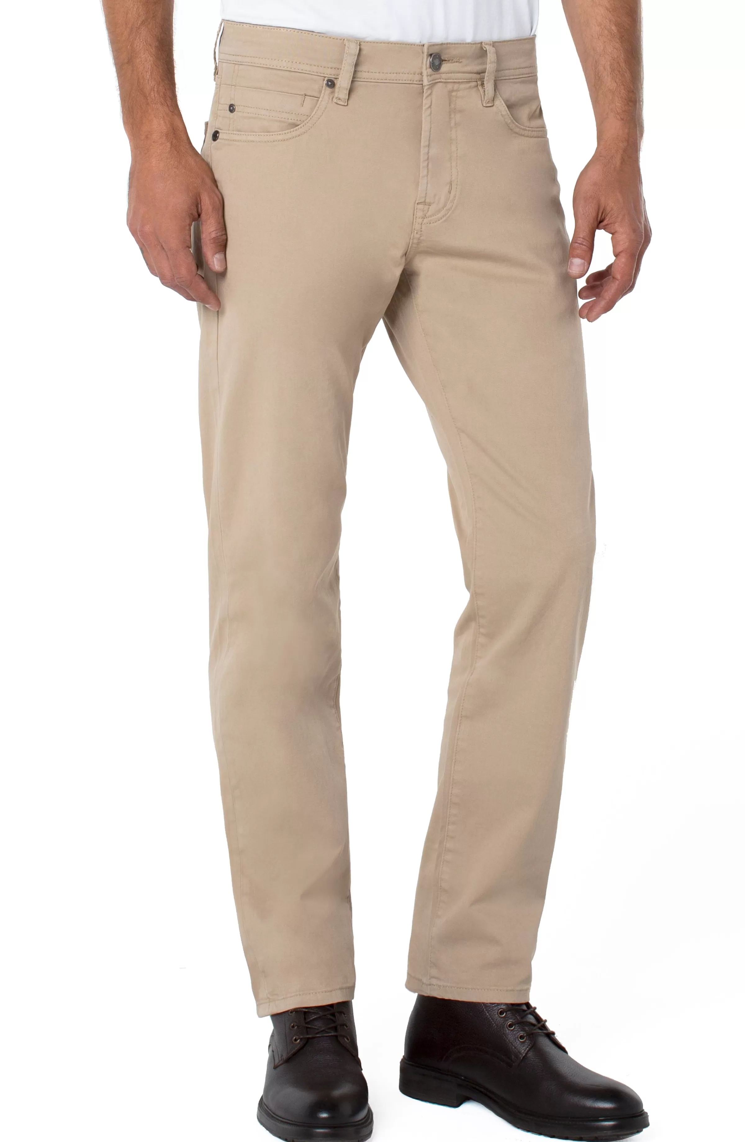 REGENT RELAXED STRAIGHT PEACHED COLORED TWILL*Liverpool Los Angeles Hot