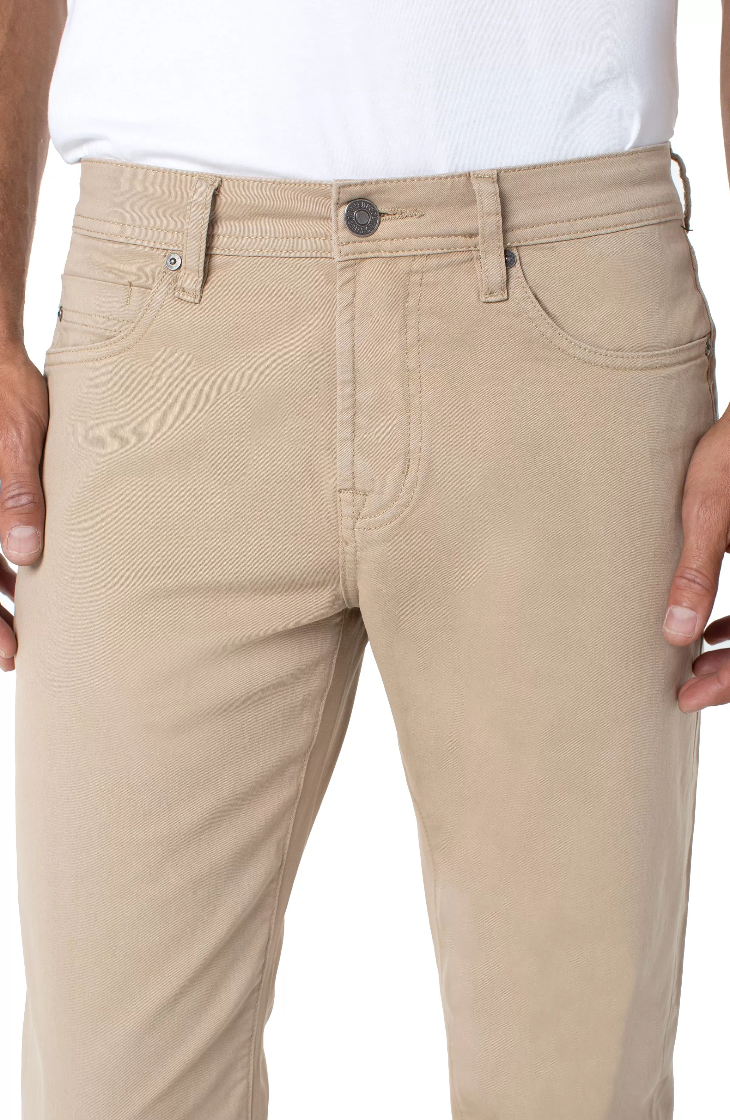 REGENT RELAXED STRAIGHT PEACHED COLORED TWILL*Liverpool Los Angeles Hot