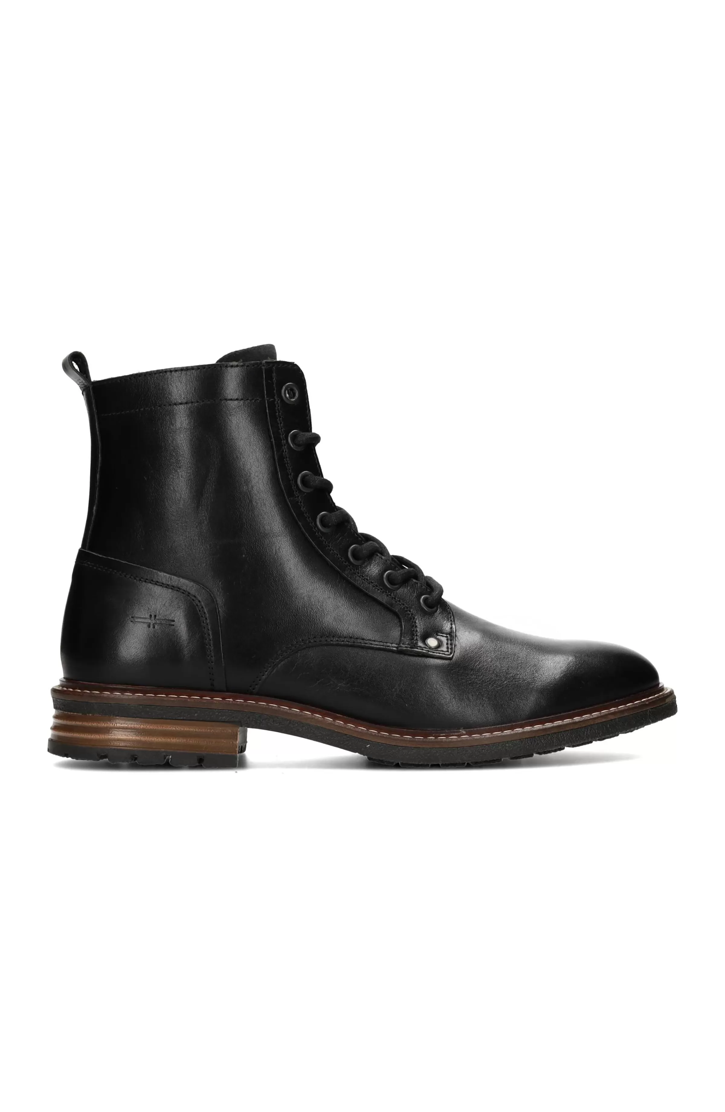 RICHARD BURNISHED LEATHER LACE UP BOOT*Liverpool Los Angeles Best