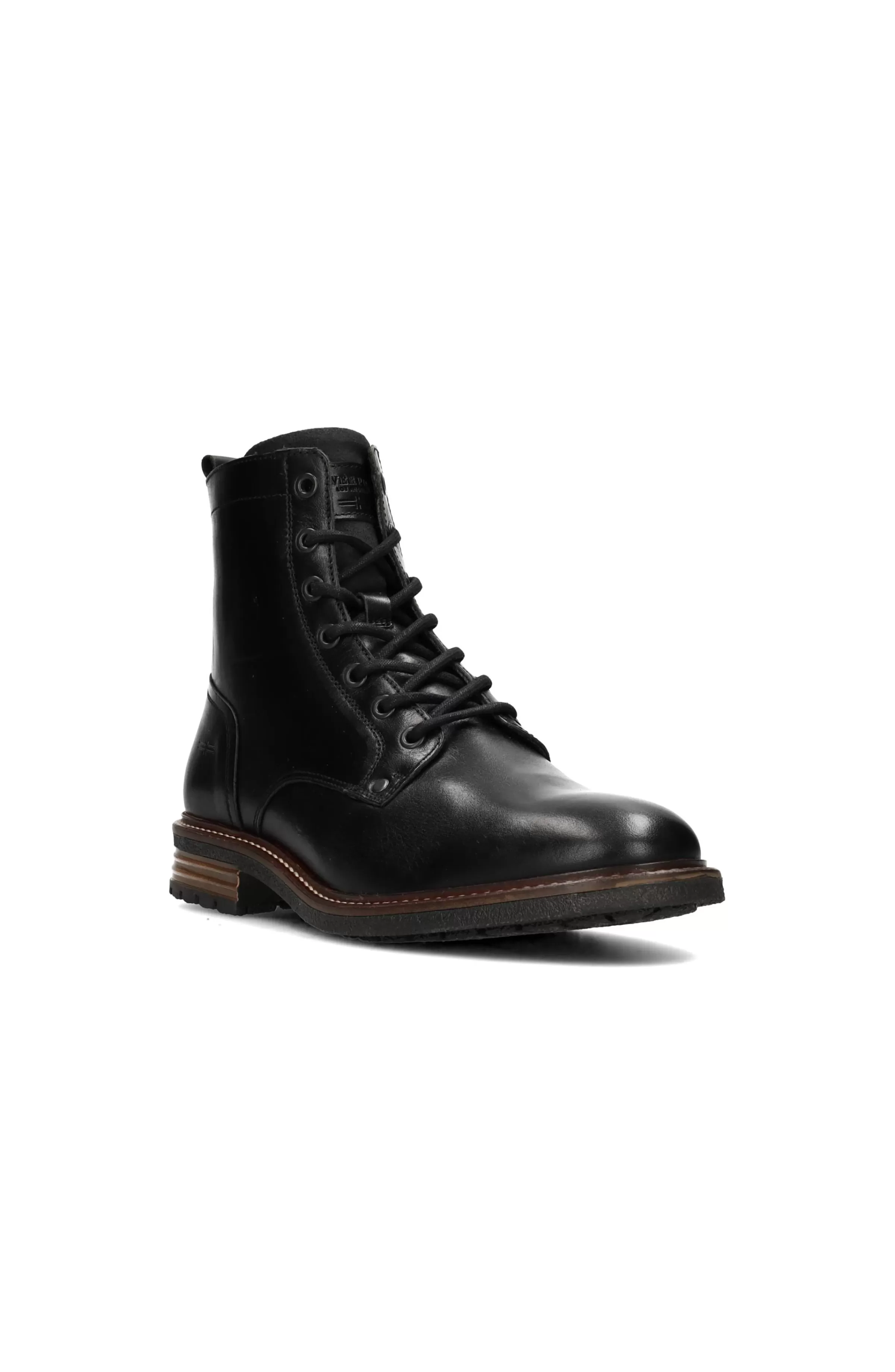 RICHARD BURNISHED LEATHER LACE UP BOOT*Liverpool Los Angeles Best